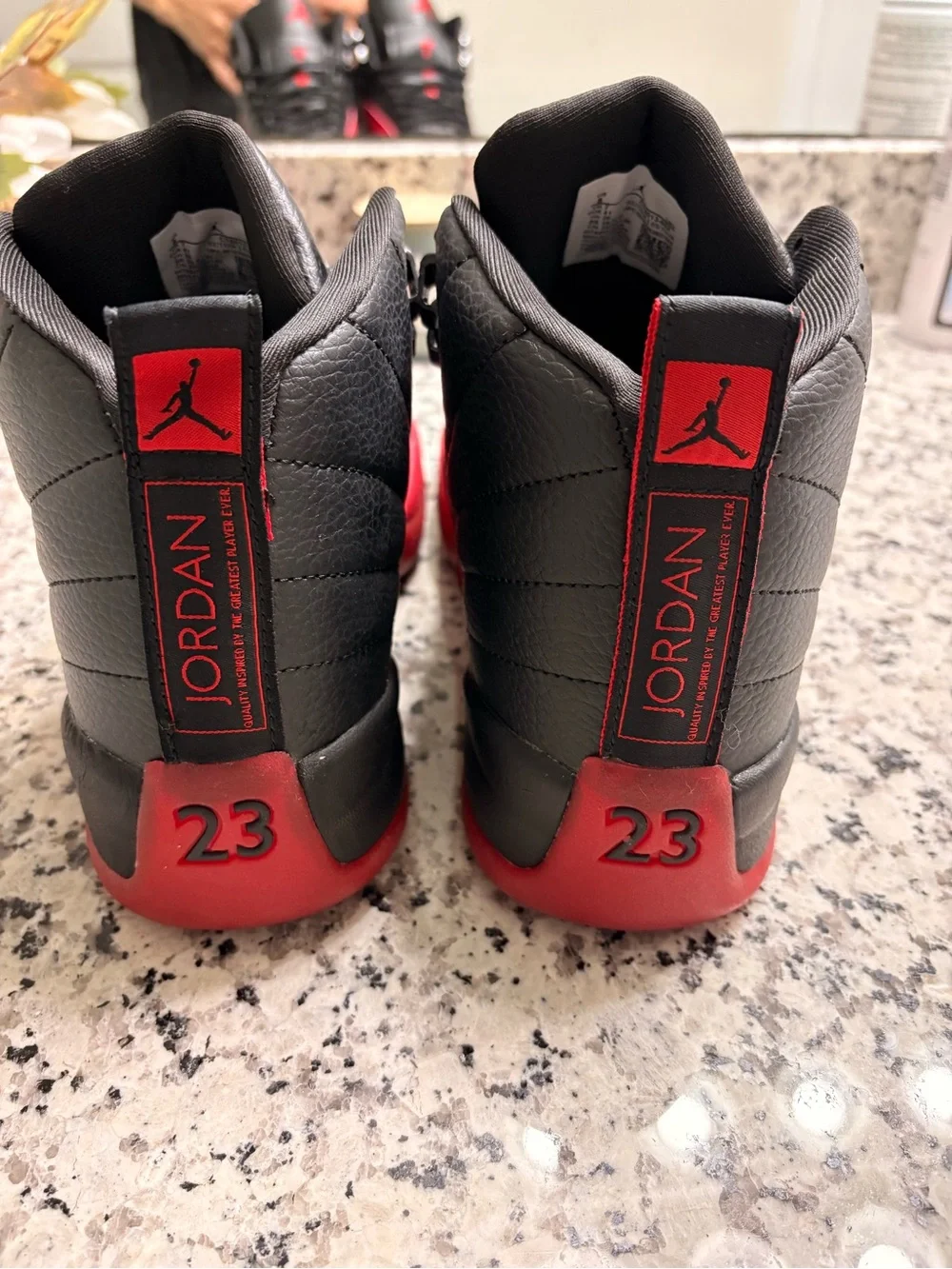 Jordan 12 flu game size 8
